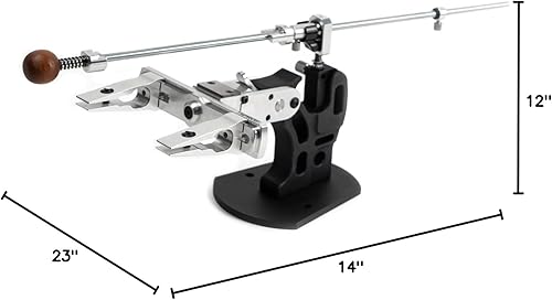 Miniatura 6 de TSPROF Pioneer - Kit de afilado, afilador de cuchillos, kit de afilado de cuchillos para cocina, plegable, turístico y multiherramienta, dispositivo