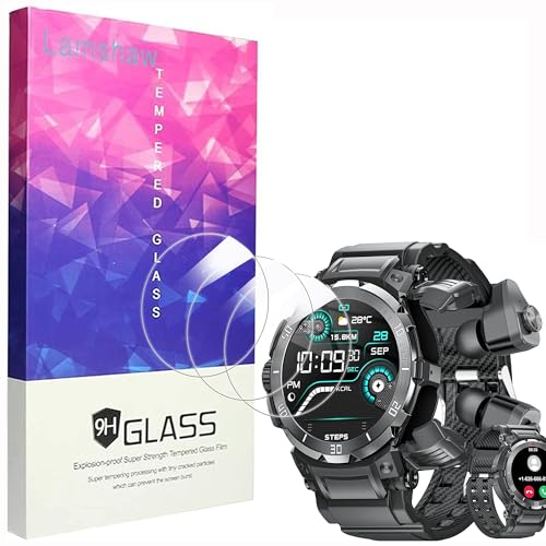 Film protecteur 9H montre FANCHENGZI GT100 verre trempé ultra résistant anti rayures Lamshaw