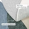 Amazon.com: Uphome Small Round Rug 3ft Soft Modern Abstract Circle Rug ...