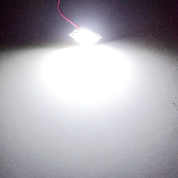 18 24 36 COB 48SMD LED White Panel Dome Light Auto Car Interior Reading Door Plate Light Roof Ceiling Wired Lamp With T10 Adapter, BA9S Adapter, Festoon Adapter 12V miniatura 6