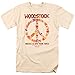 Woodstock Peace Symbol T Shirt and Exclusive Stickers (Large)
