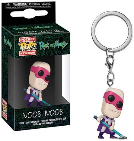 Funko POP! Keychain: Rick and Morty - Noob - Noob