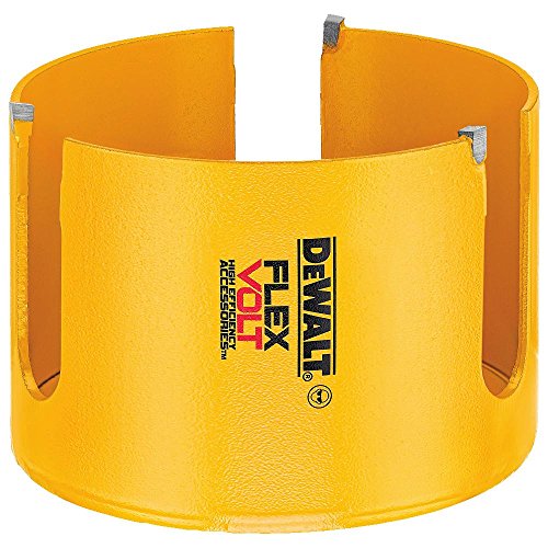 DEWALT FLEXVOLT Hole Saw for Wood, Carbide, 4-Inch (DWAFV0400)