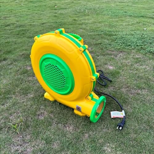 Inflatable White Bounce House, 950w Air Blower for Bounce House, Bouncy Castle, Water Slide Park, Jumping Bouncy Castle Bouncer