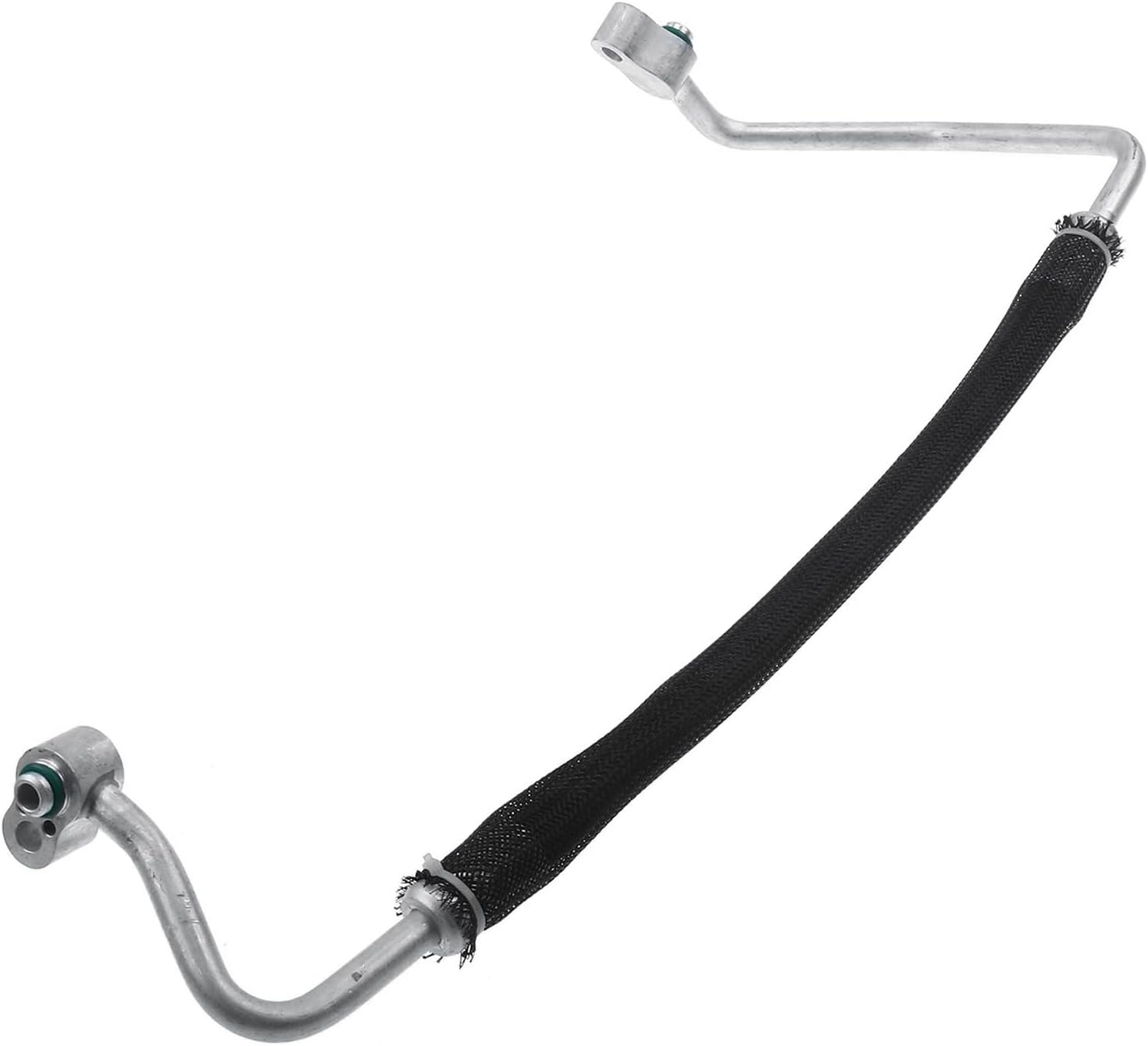 A-Premium A/C Discharge Line Hose Assembly Compatible with Honda Accord, 1990 1991 1992 1993, 2.2L, Compressor to Condenser