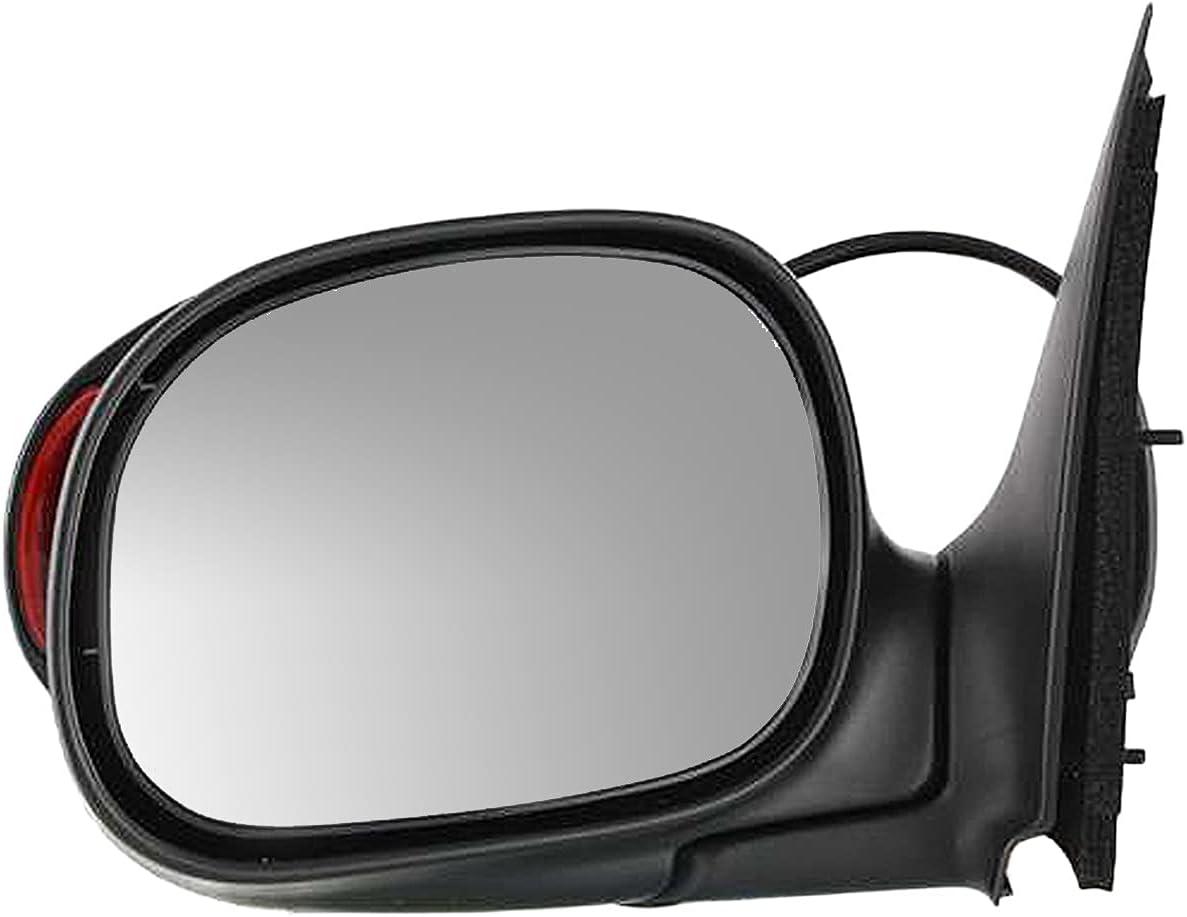 Garage-Pro Side Mirror Replacement for Ford F-150 Heritage 2004, F-250 1997-1999, F-150 1997-2003, Driver Side Mirror, Manual Folding In-Housing Signal Light