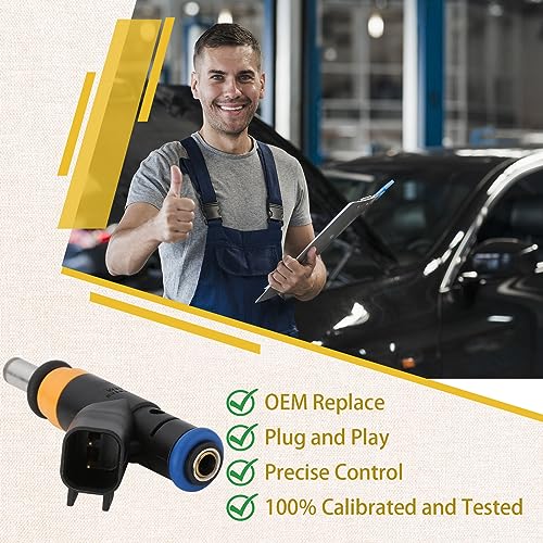 image for Pjvmvo FJ732 OE 5.7L Performance Fuel Injectors,Compatible with/Dodge 