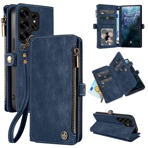 Étui Galaxy S25 Ultra bleu LBH idéal pour voyager l'esprit léger