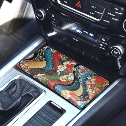 Organizador para auto de cuero miniatura 5