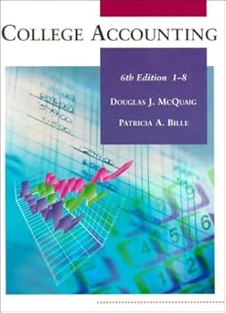 Paperback College Accounting - Chpts. 1-8 Book