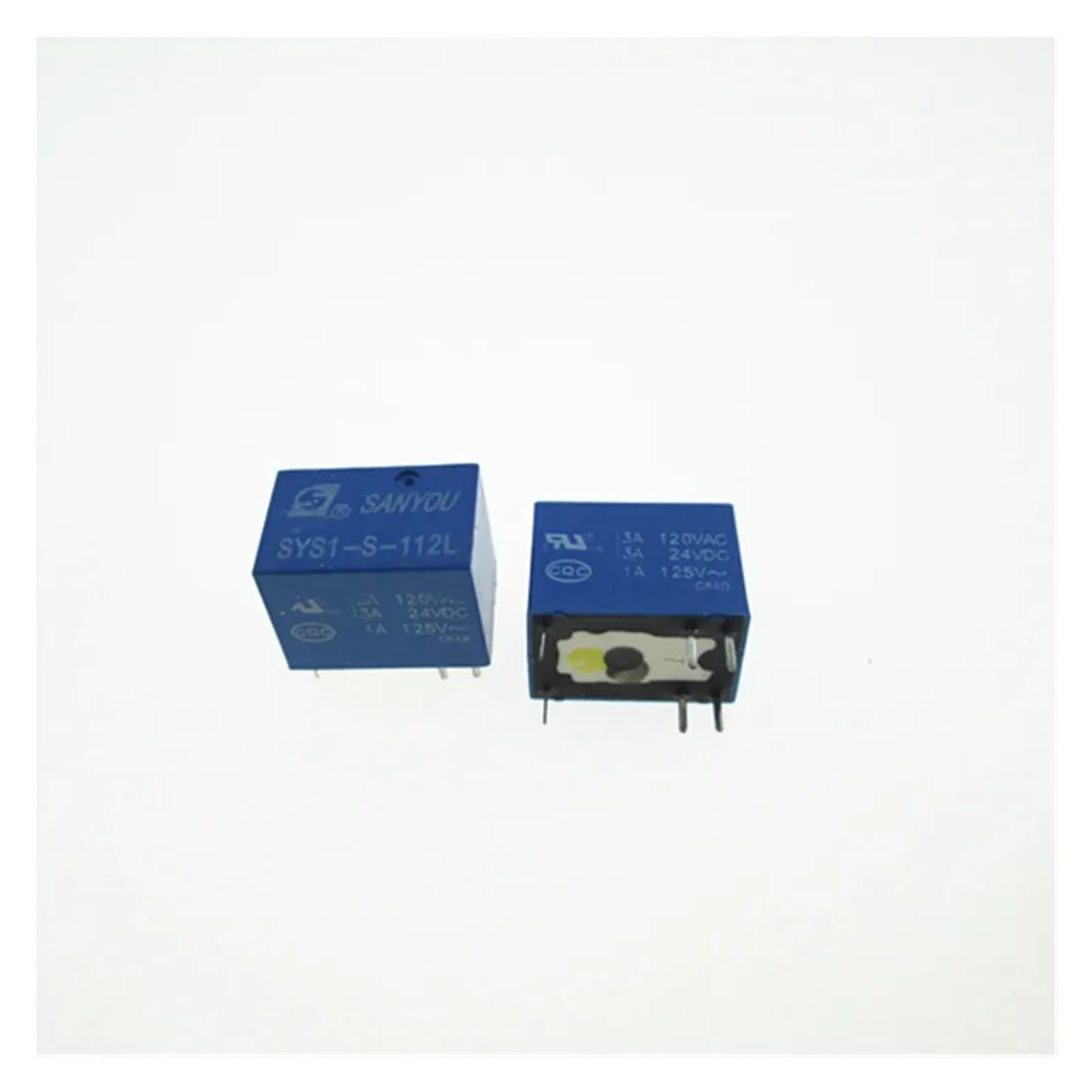 OSHZIKJII Relay SYS1-S-112L SYS1S112L 3A 120VAC 1A 125VAC 12V 6PIN(10PCS)