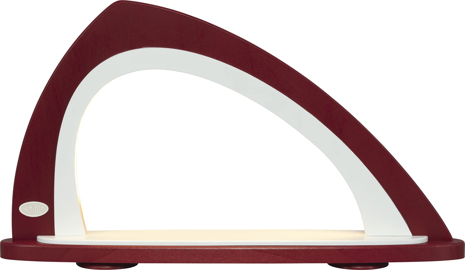 Arc à vide asymétrique weigla Bordeaux pour illuminer votre rebord de fenêtre