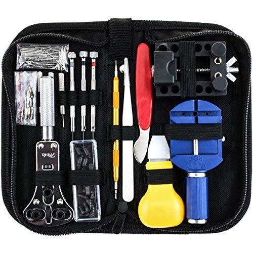 KANABEE Watch Repair Tool Kit, Case Opener Spring Bar Tool, Watch Battery Replacement Tool Kit, Watch Band Link Removal Tool Set with Carrying Case and Instruction Manual (B0BBVBYL66) Amazon Price History, Amazon Price Tracker