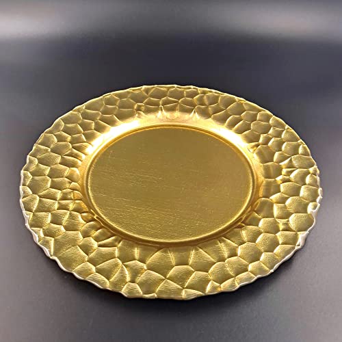 Plato cargador Rocher dorado 13 pulgadas miniatura 2