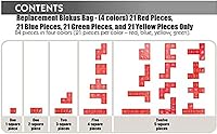 Vista 4 de Piezas de repuesto para Mattel Blokus - BJV44 ~ Piezas de repuesto - Solo se adapta al modelo Blokus Game (azulejos cuadrados de 1/2 pulgada)