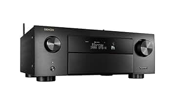 DENON　AVR-X4500H　AVアンプ　4K HDR atmos　IMAX DENON Receptor AVR-X4500H - 8 HDMI Entrada/3 saídas, amplificador
