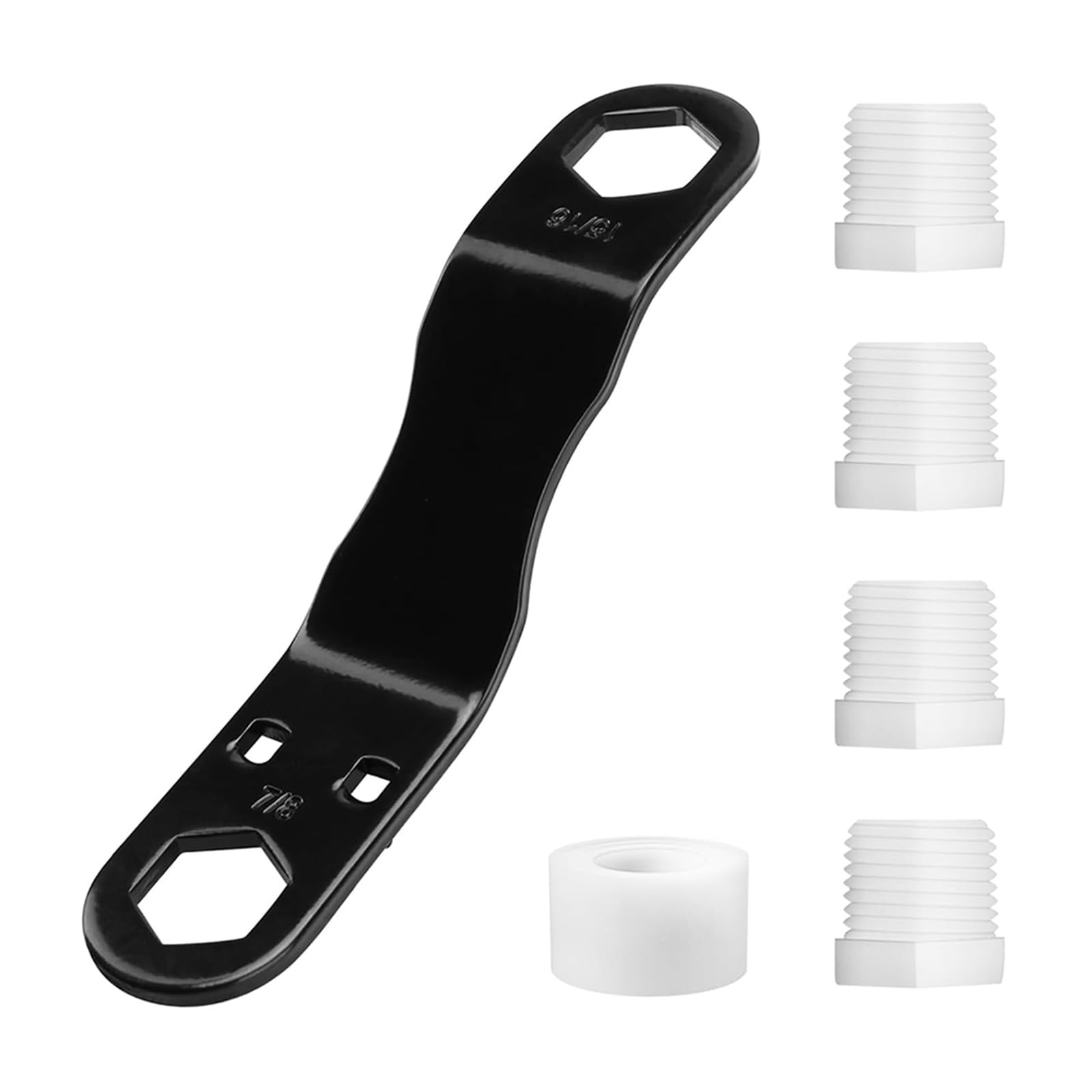 Kit Tappi Scarico Scaldabagno Camper - Ganivsor Con Chiave Angolata - Foto 2