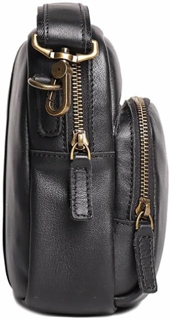 Leather Men's Single Shoulder Bag Casual Large Capacity Crossbody