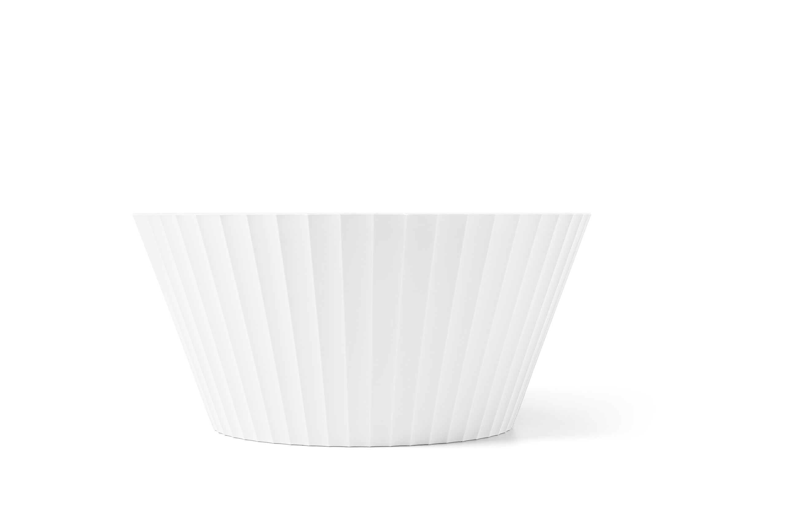 BLIMPLUS - Ciotola Nettuno XL Arctic White Ø 30cm - Insalatiera Famiglia XXL - Made in Italy
