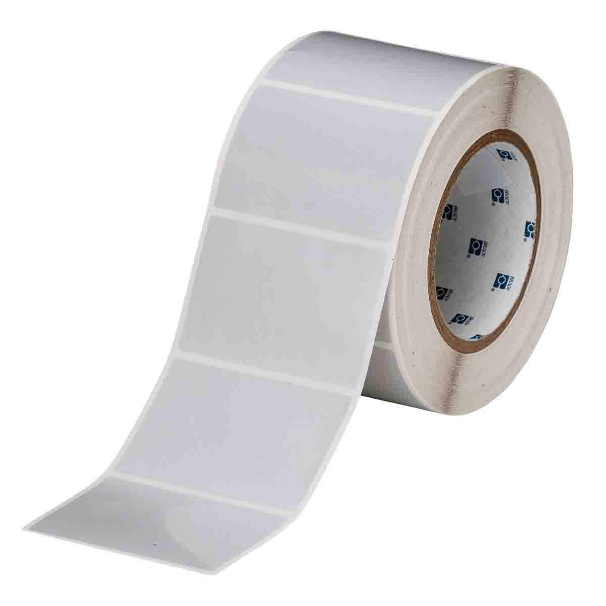 Brady THT-19-413-1 3" Width x 2" Height, B-413 Metallic, Non-Metal Polyester, Label (1000 per Roll)