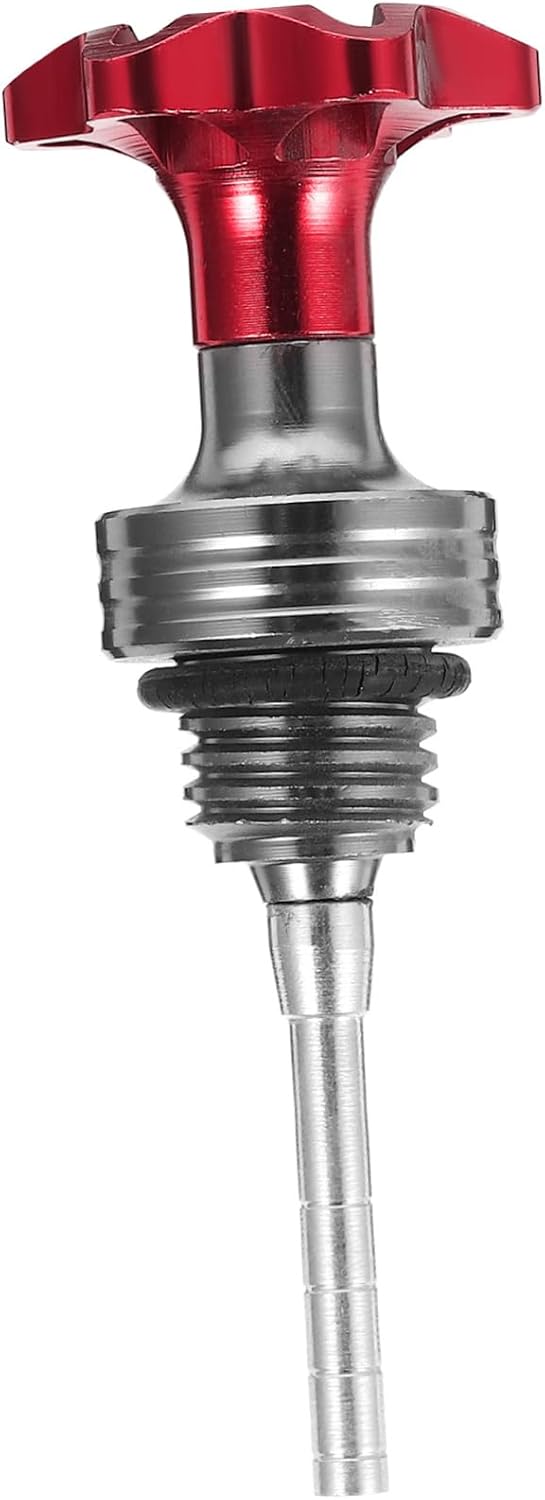 Aluminum Alloy Engine Oil Level Indicator for Motorcycle Durable Oil Gauge for Easy Installation Wear-Resistant Design Stylish Accessory for Enhanced Aesthetics