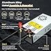 Anbull New Version 110V AC to 12V DC Converter, with ON/Off Switch,Pure Copper Terminals 12V DC Adapter Transformer, Max 50A 600W Power Supply,Upgraded Circuit Board