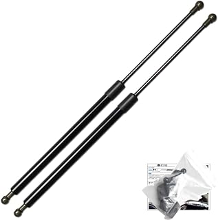 フィアット 500 ABA312型 2007-2022用ボンネットダンパー 車両改装用品 ダンパーキット 2本セット 1年間品質保証 (ノーマルブラック)
