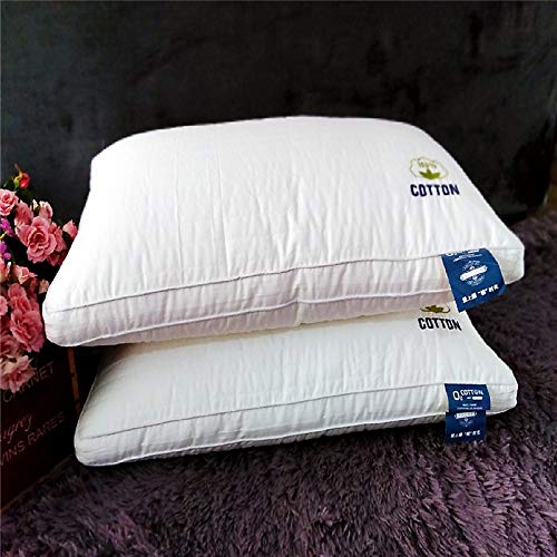 Oreiller de polyester blanc matelassé tridimensionnel lavable