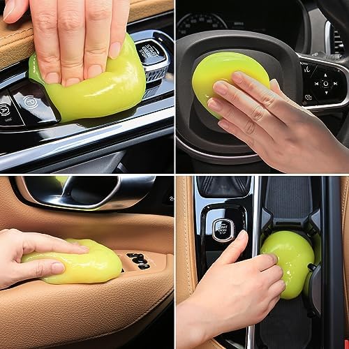 Car Cleaning Gel for Car Cleaning Kit Car Putty Car Slime for Cleaning Car Cleaning Putty for Car Interior Cleaner Car Dust Cleaning Gel for Car Detailing Kit Car Accessories Keyboard Cleaner Yellow 3 Car Cleaning Gel for Car Cleaning Kit Car Putty Car Slime for Cleaning Car Cleaning Putty for Car Interior Cleaner Car Dust Cleaning Gel for Car Detailing Kit Car Accessories Keyboard Cleaner Yellow