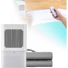 Water-Cooled Mattress Pad with Remote Control, 3-Level Adjustable Cooling, Single or Double Bed Cooling System for Hot Sleepers and Night Sweats,Double bed