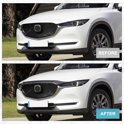 Deflector de capó Mazda CX-5 2017-2025: protector de insectos SUV 3