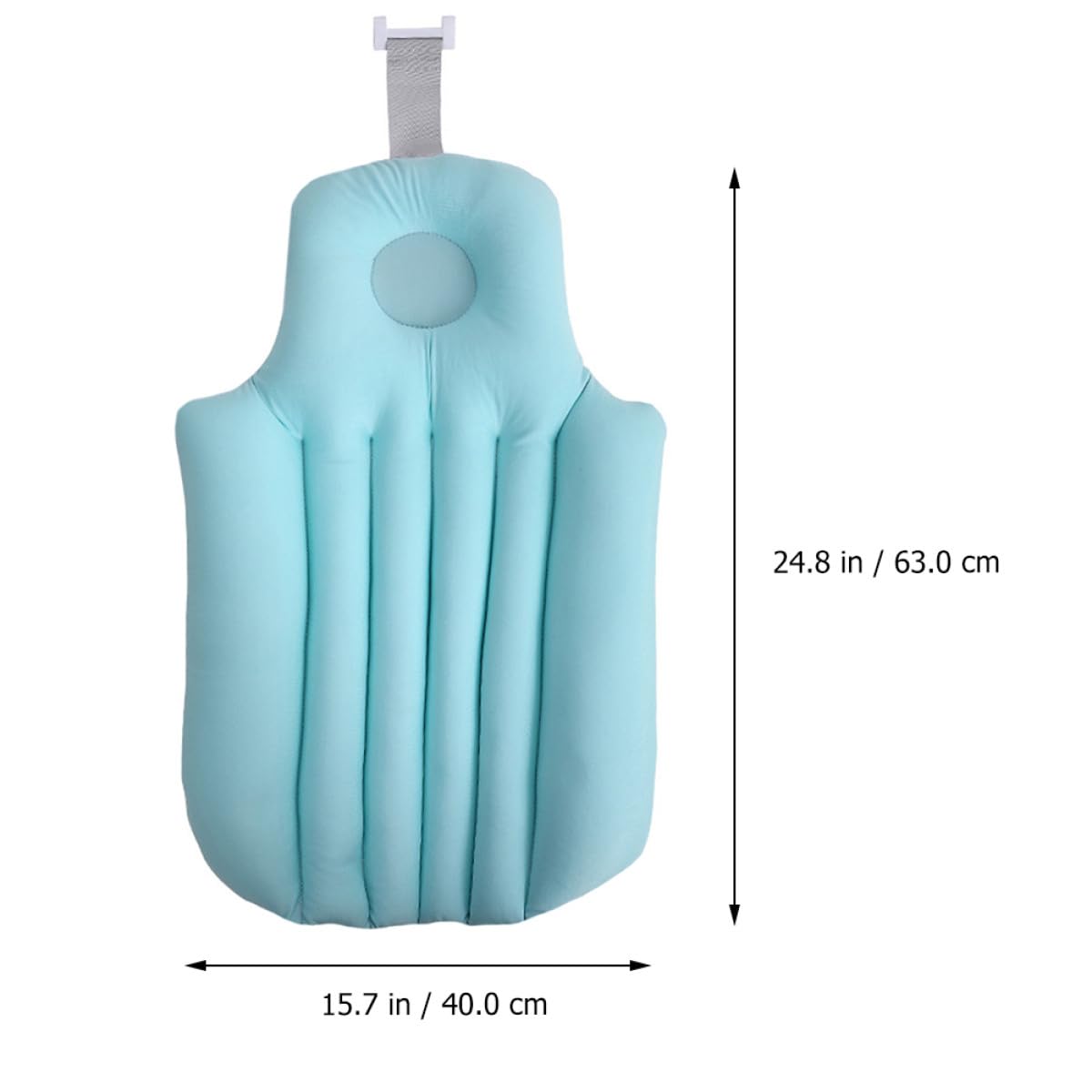 TOYANDONA Cojín de Baño para Ñiño Ligero y Fácil de Fijar Hecho de Spandex y Poliéster Adecuado para Cuna de Baño Color Aleatorio