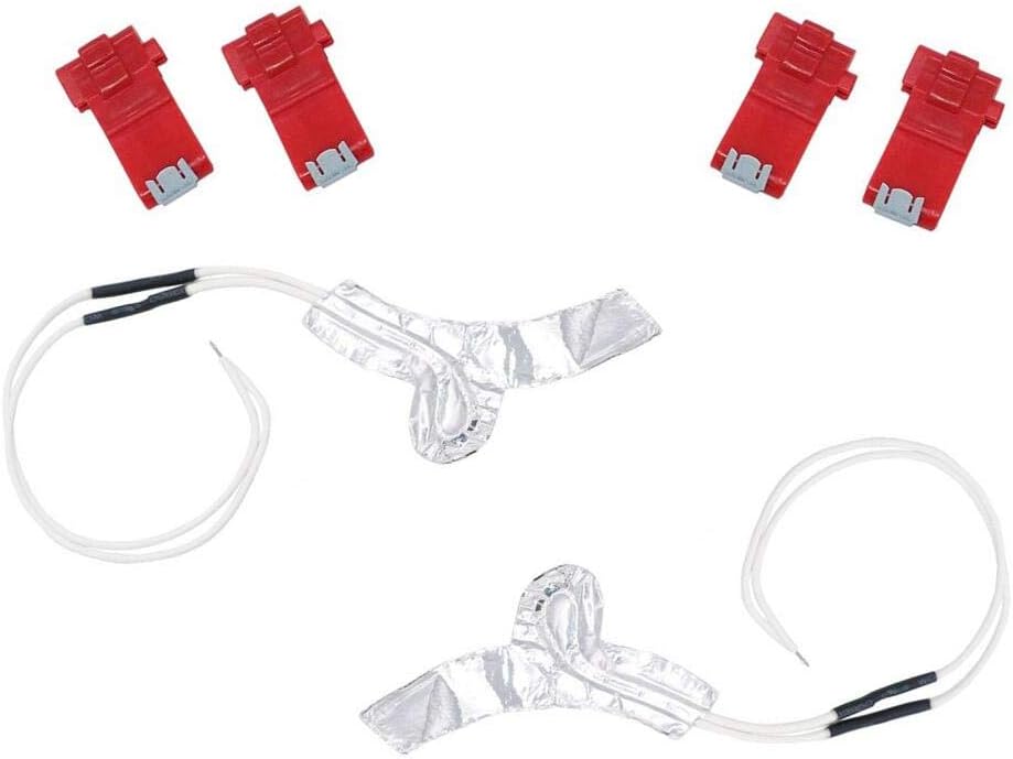 Assollve (2 PCS) WR49X10173 Refrigerator Dispenser Water Tube Heater Kit