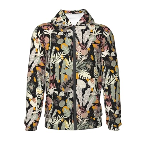 Grass Kid Hoodies Boys Zip Up Sweatshirts Girls Pullover with Pocket2