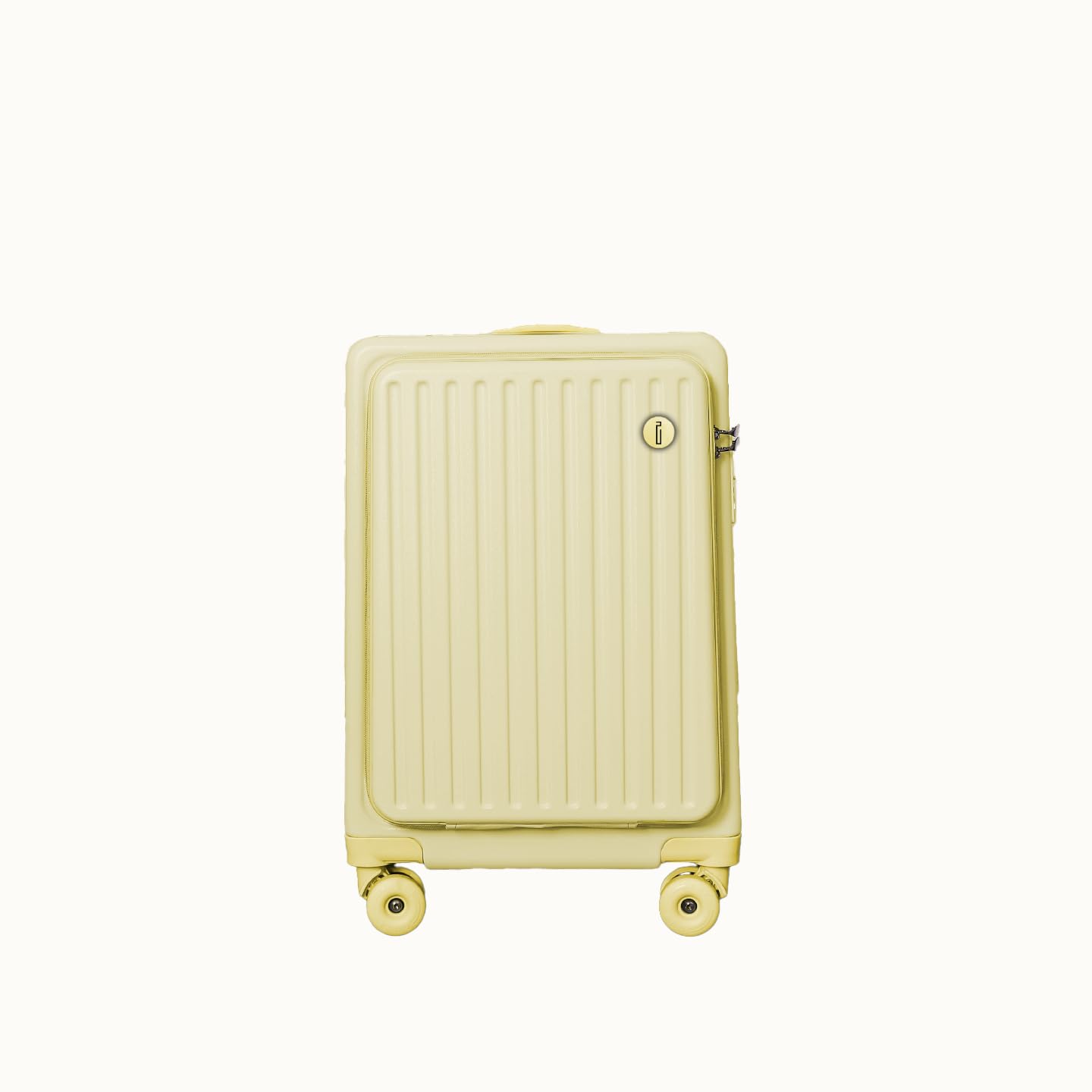 CELIMS - Valise Cabine avec Siège Enfant PopSeat | 55x35x25 | roulettes Ultra Résistantes avec Frein | Porte Gobelet | Cadenas (Jaune)