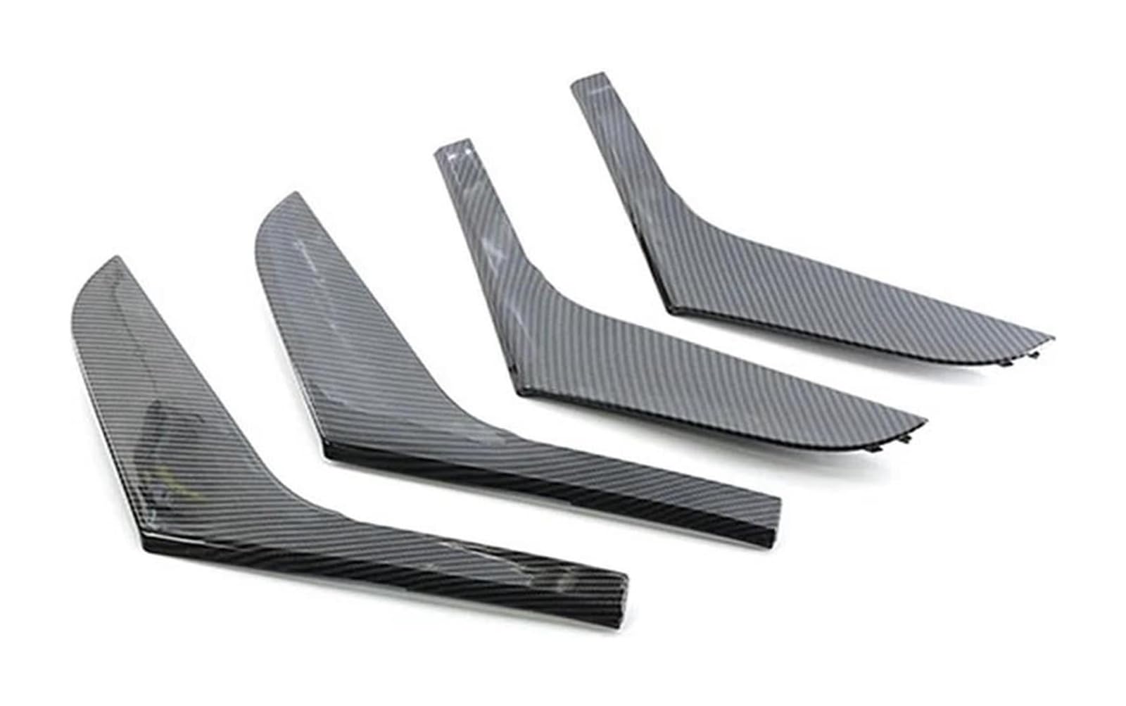 FANGZIQF Inner Door Pull Handles for G&olf MK6 2009-2013 Inner Door Handle 4pcs Carbon Fiber Look Armrest Cover Trim Handknob Shell Decoration