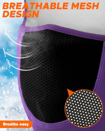 Image of Balaclava Face Ski Mask with Movable Design for Men Women-Fleece Winter Face Covering for Cold Weather Skiing Outdoor Work
