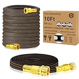 10FT Lightweight Garden Hose,Flexible Water Hose with...