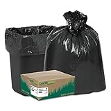 Earthsense Commercial 
RNW2410 Can Liner 24x23, 
7-10 Gal, .85 mil, Black, 
(Case of 500)