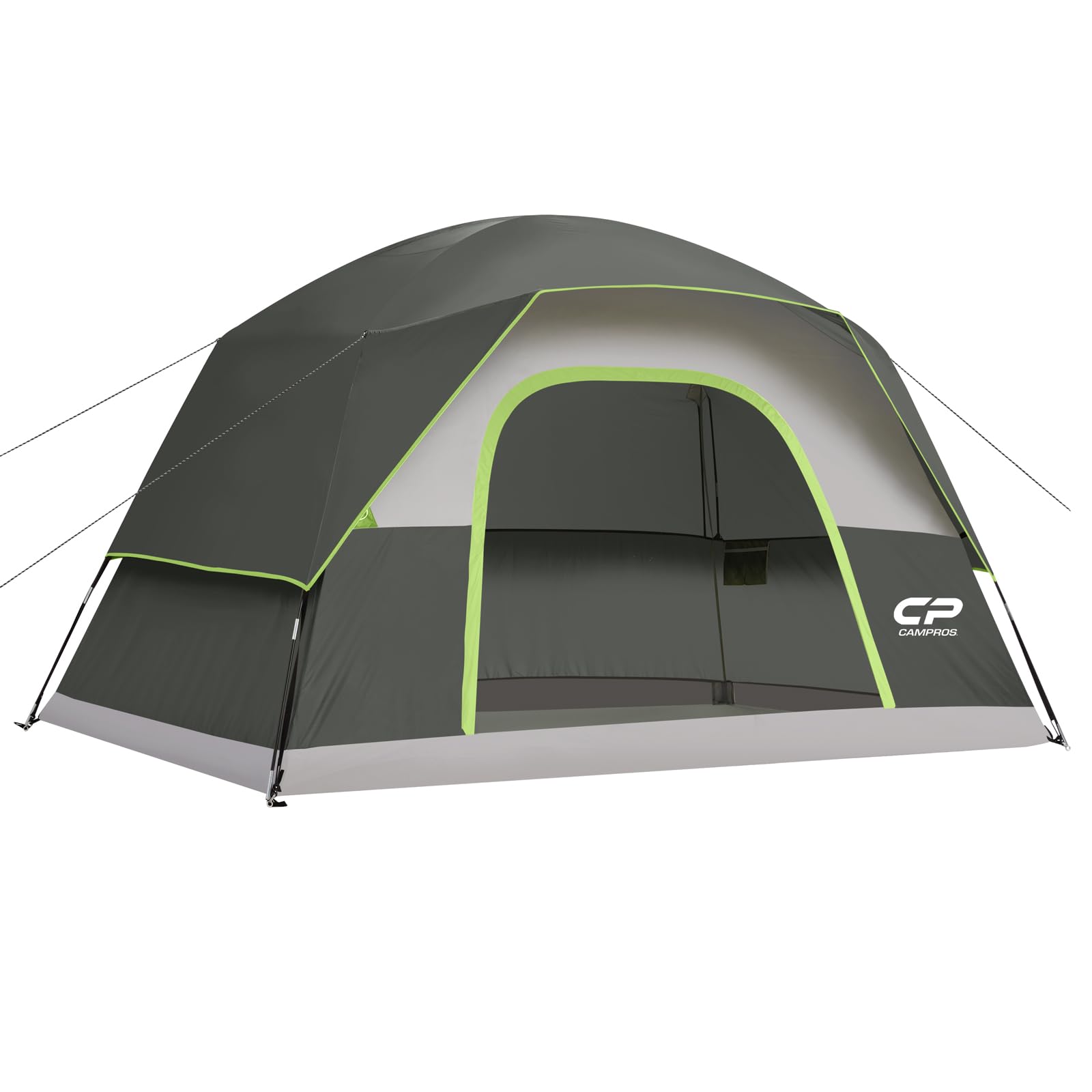 CAMPROS CP Campingzelt Familienzelt Wasserdicht Kuppelzelt mit Moskitonetz & Belüftung, Schnellaufbau Outdoor Zelt für Camping und Familie