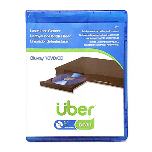 Laser Lens Cleaner Disc for CD DVD Blu Ray Players Gaming Consoles Laptop