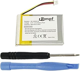 900mAh Extended 361-00056-08 Battery Replacement Compatible with Garmin DriveSmart 5, DriveSmart 55 and DriveSmart 65 GPS Navigator