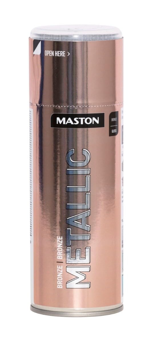 Maston Spray Paint Metallic Gloss Bronze 400ml
