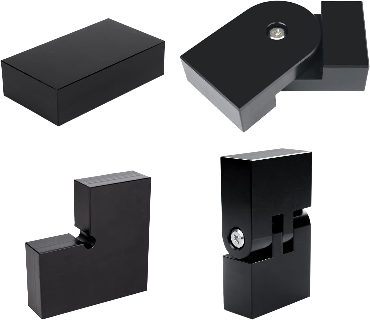 Muzata 2Pack Extension Connector HA01 Bundle 2Pack Corner Connector HA02 Bundle 2Pack Vertical Angle Connector HA23 Bundle 2Pack Level Angle Connector HA24