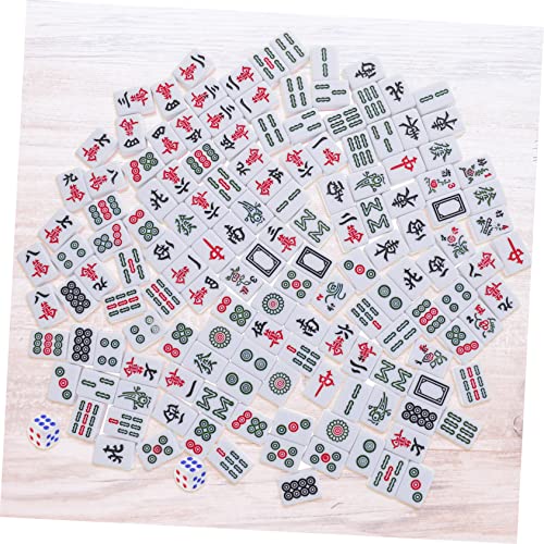 Set Mini Mahjong de Viaje VOSAREA con Caja Portátil miniatura 5