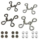 [Ajuste personalizado] Los botones para hacer manualidades simplemente ate los botones para apretar el cinturón, supere el problema de comodidad en la cintura de sus jeans, ideal para personalizar la cintura perfecta para usted y hacer que se vea más atractiva.