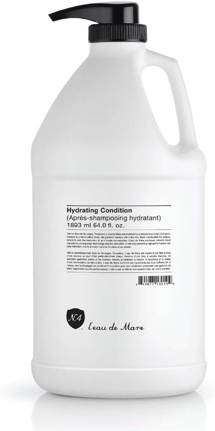 Number 4 Hydrating Hair Conditioner, Moisturizing Deep Conditioner for Dry, Damaged Hair, 64 oz