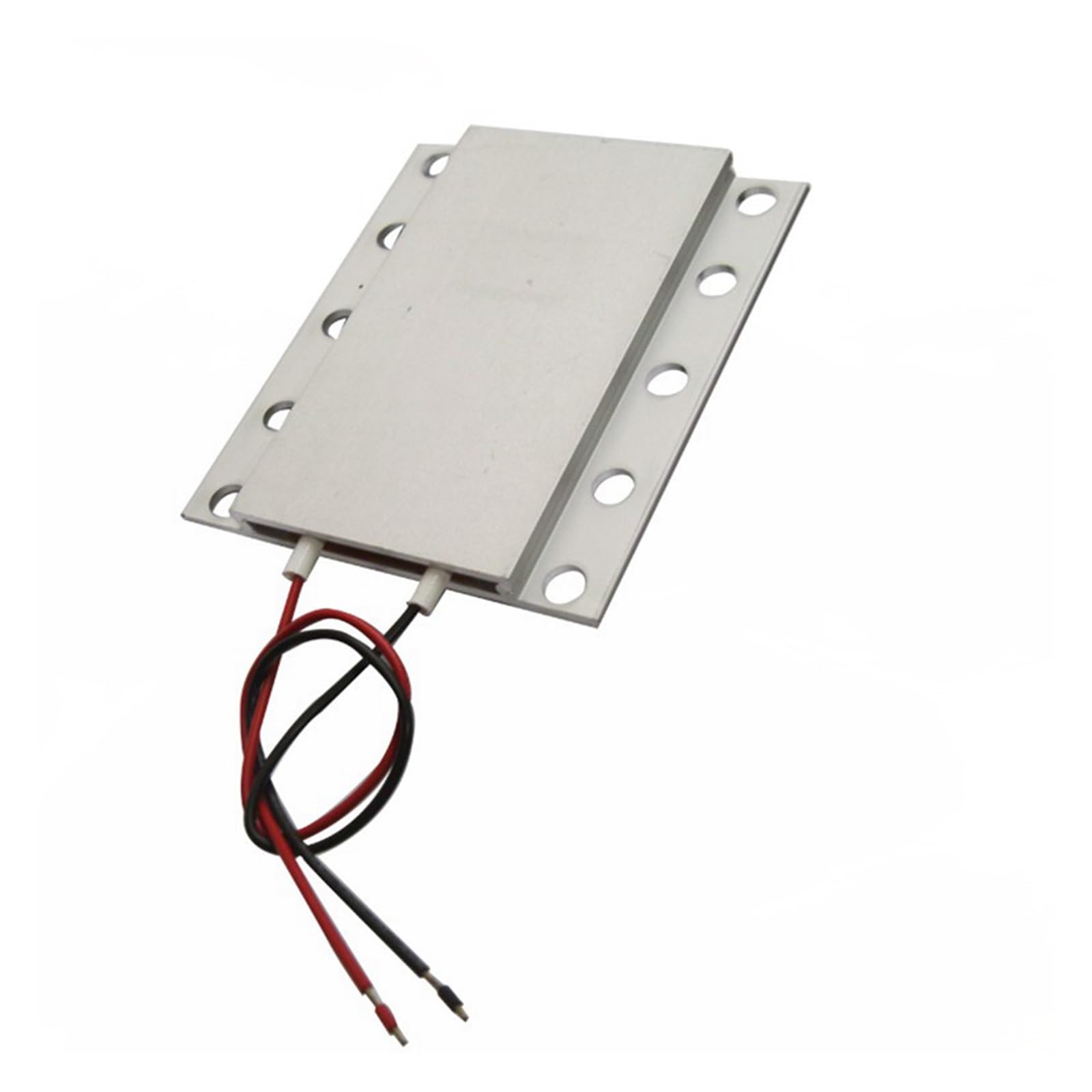 1 szt. aluminiowy termostat grzejnikowy PTC o stałej temperaturze 76 x 63 7 mm 12 V, 24, 220, 70 ° C - 180, 8 W 150(12V 100C 12-30W)