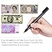 Aibecy Mini Portable Handy Bill Cash Banknote Counter Money Currency Counting Machine AC or Battery Powered (A)