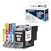 Produktbild LCL Kompatibel Tintenpatrone LC-22E LC22E LC22EBK LC22EC LC22EM LC22EY XXL (1Schwarz 1Cyan 1Magenta 1Gelb) Ersatz für Brother MFC-J5920DW